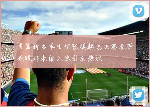 男篮新名单出炉张镇麟总决赛表现亮眼却未能入选引发热议